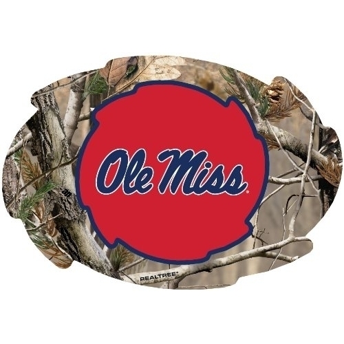 Mississippi RebelsOle Miss 5x6 Inch Camo Swirl Magnet Single