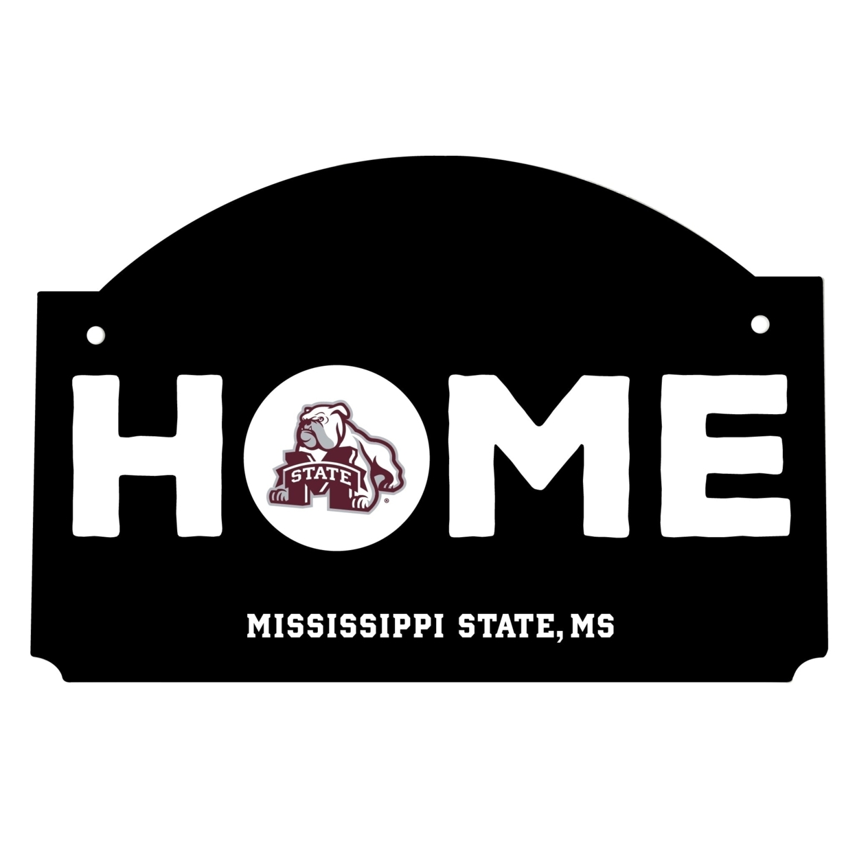 Mississippi State Bulldogs Wood Sign With String