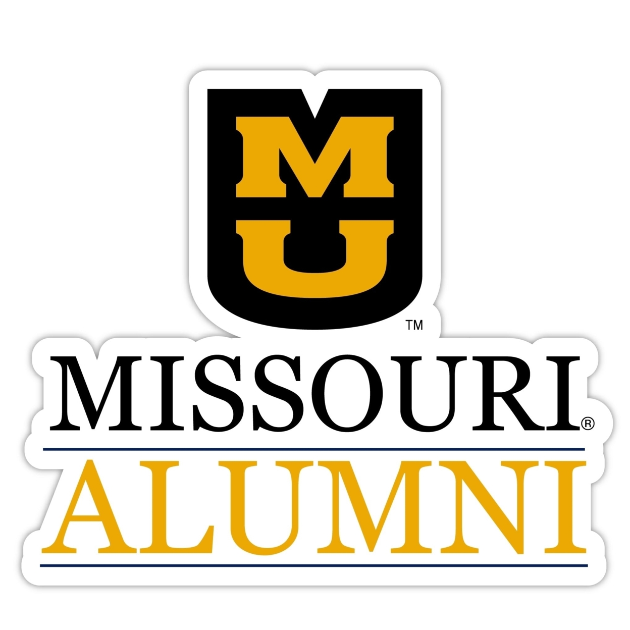 Missouri Tigers Alumni 4 Sticker