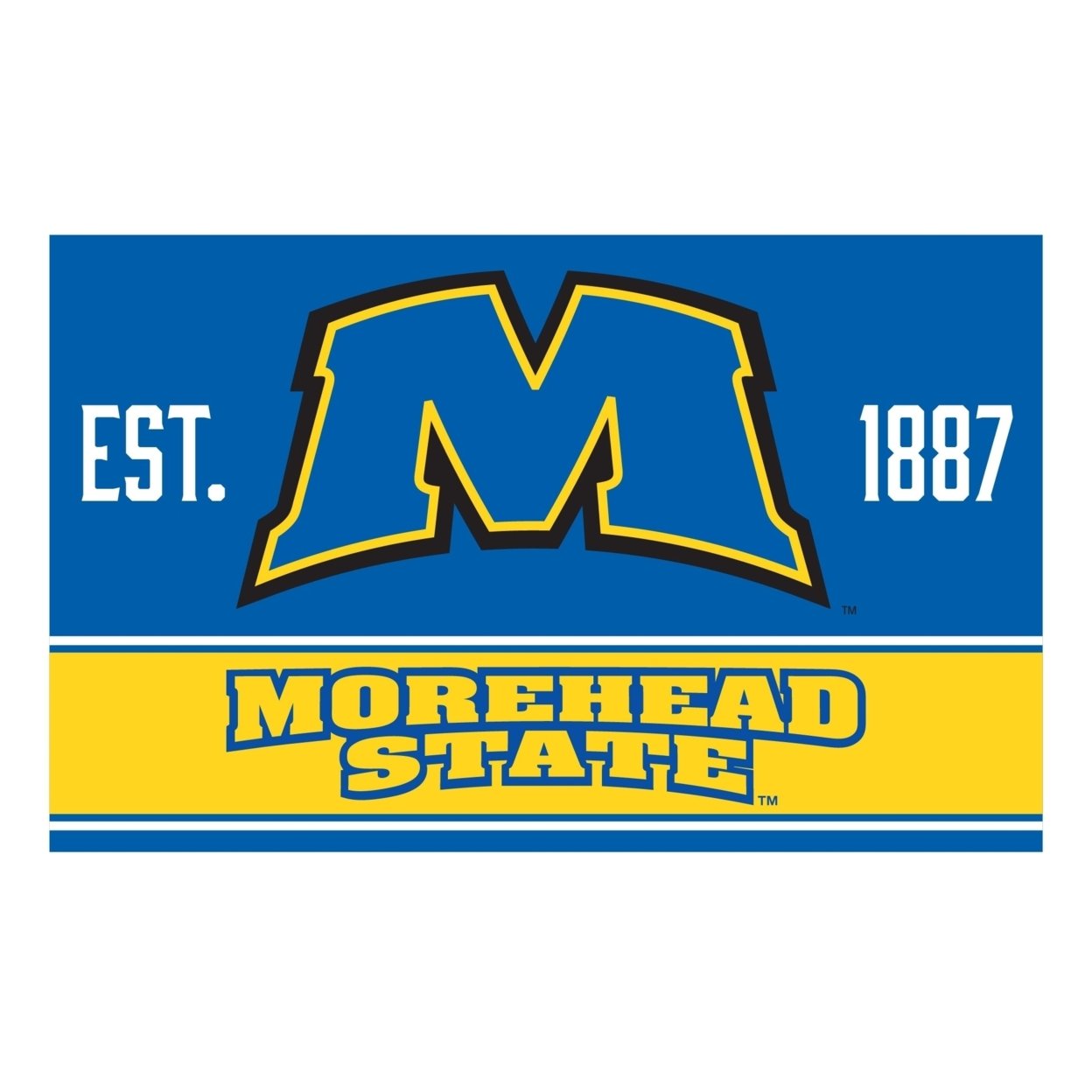 Morehead State University Wood Sign With Frame