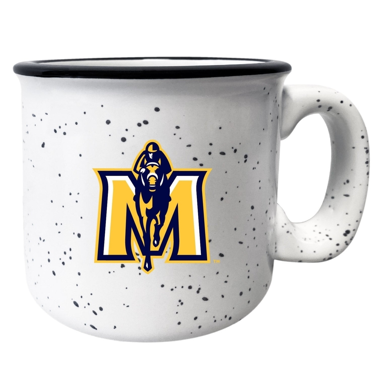 Murray State University 8 Oz Speckled Ceramic Camper Coffee Mug White (White).