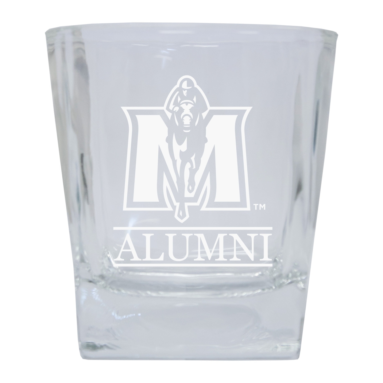Murray State University 8 Oz Etched Alumni Glass Tumbler 2-Pack