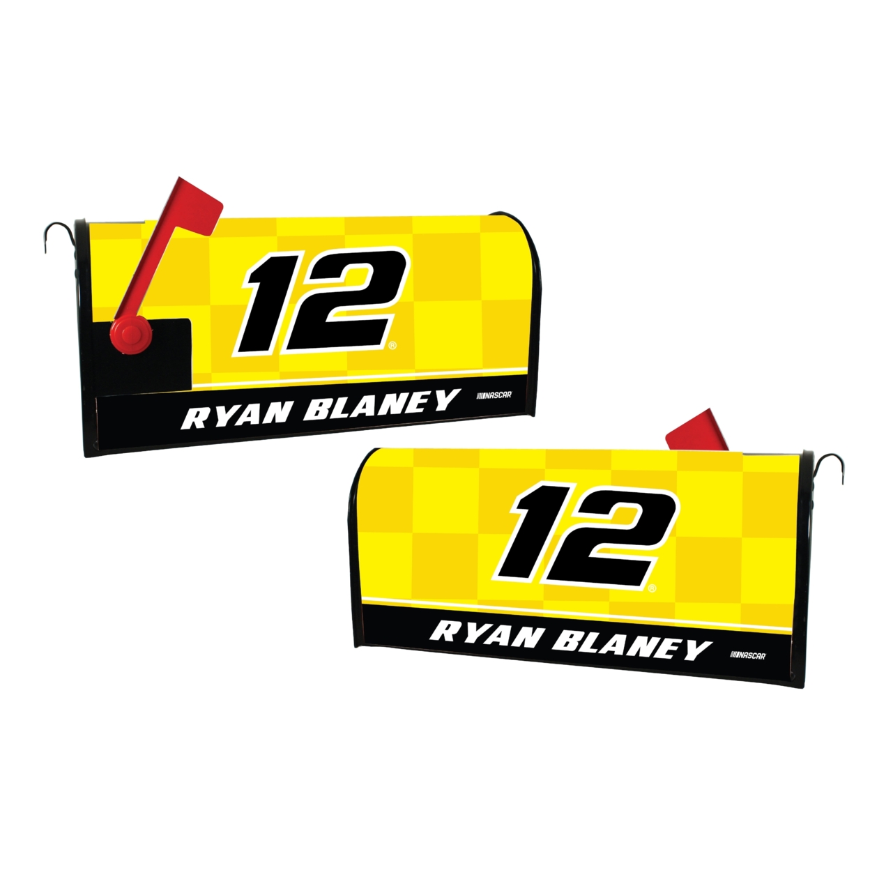 Nascar #12 Ryan Blaney Mailbox Cover Number Design New For 2022