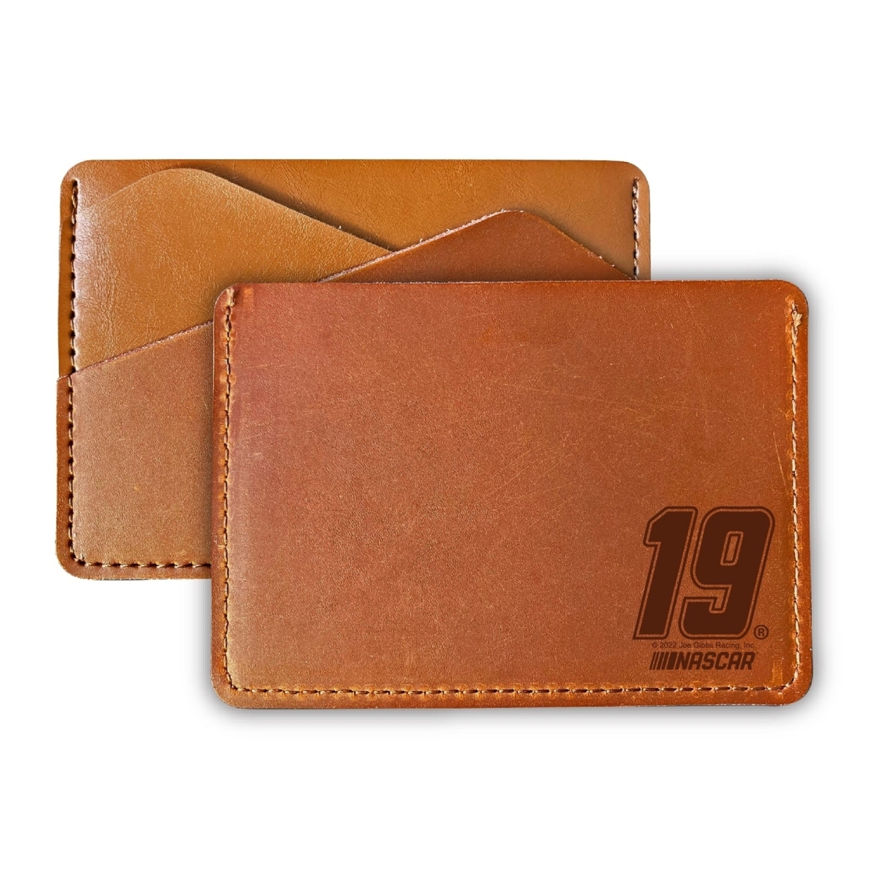 Nascar #19 Martin Truex Jr. Leather Wallet Card Holder New For 2022