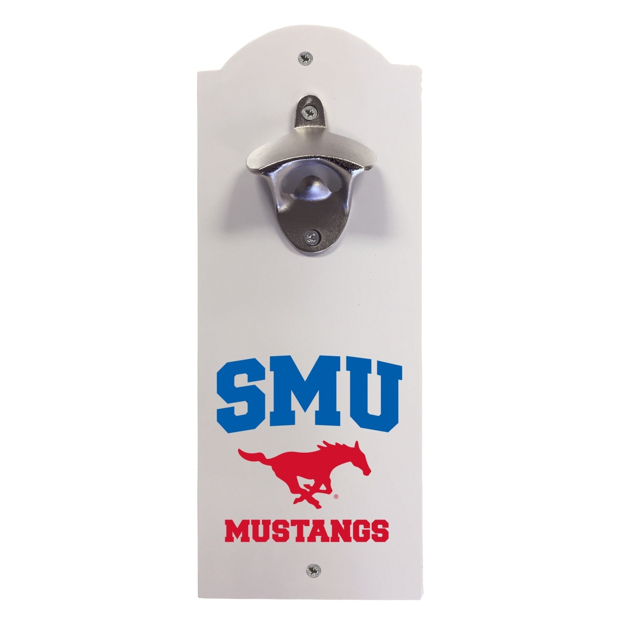Southern Methodist University Mustangs Wall Mounted Bottle Opener