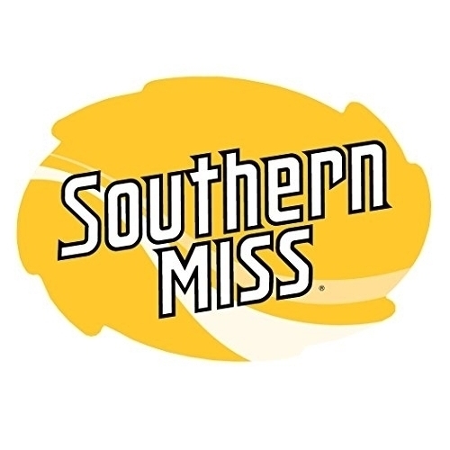 Southern Mississippi Golden Eagles 5x6 Inch Swirl Magnet Single