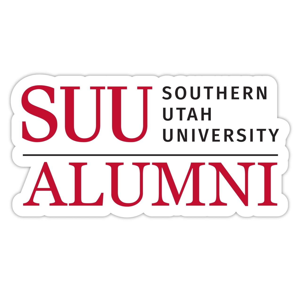 Southern Utah University Alumni 4 Sticker