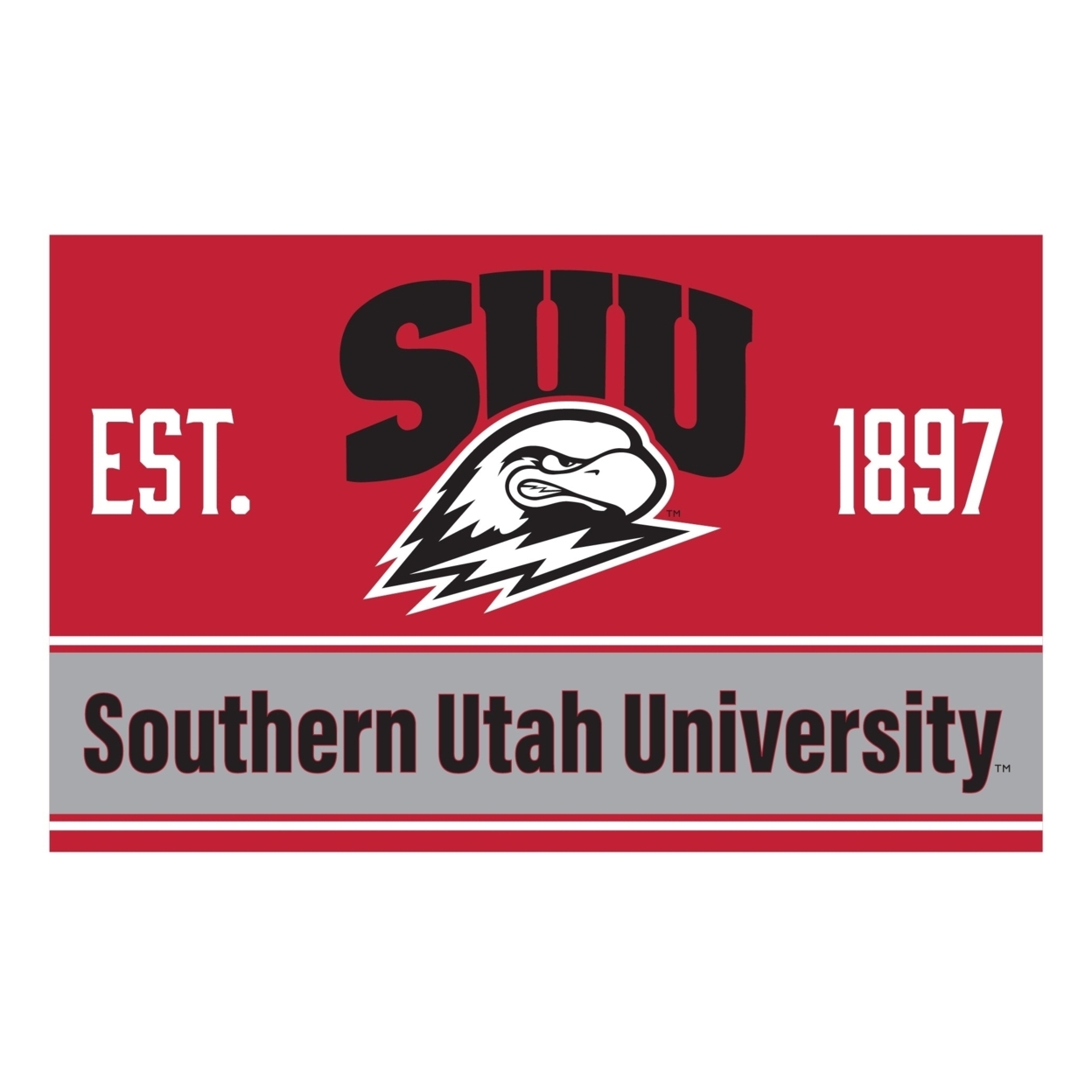 Southern Utah University Wood Sign With Frame