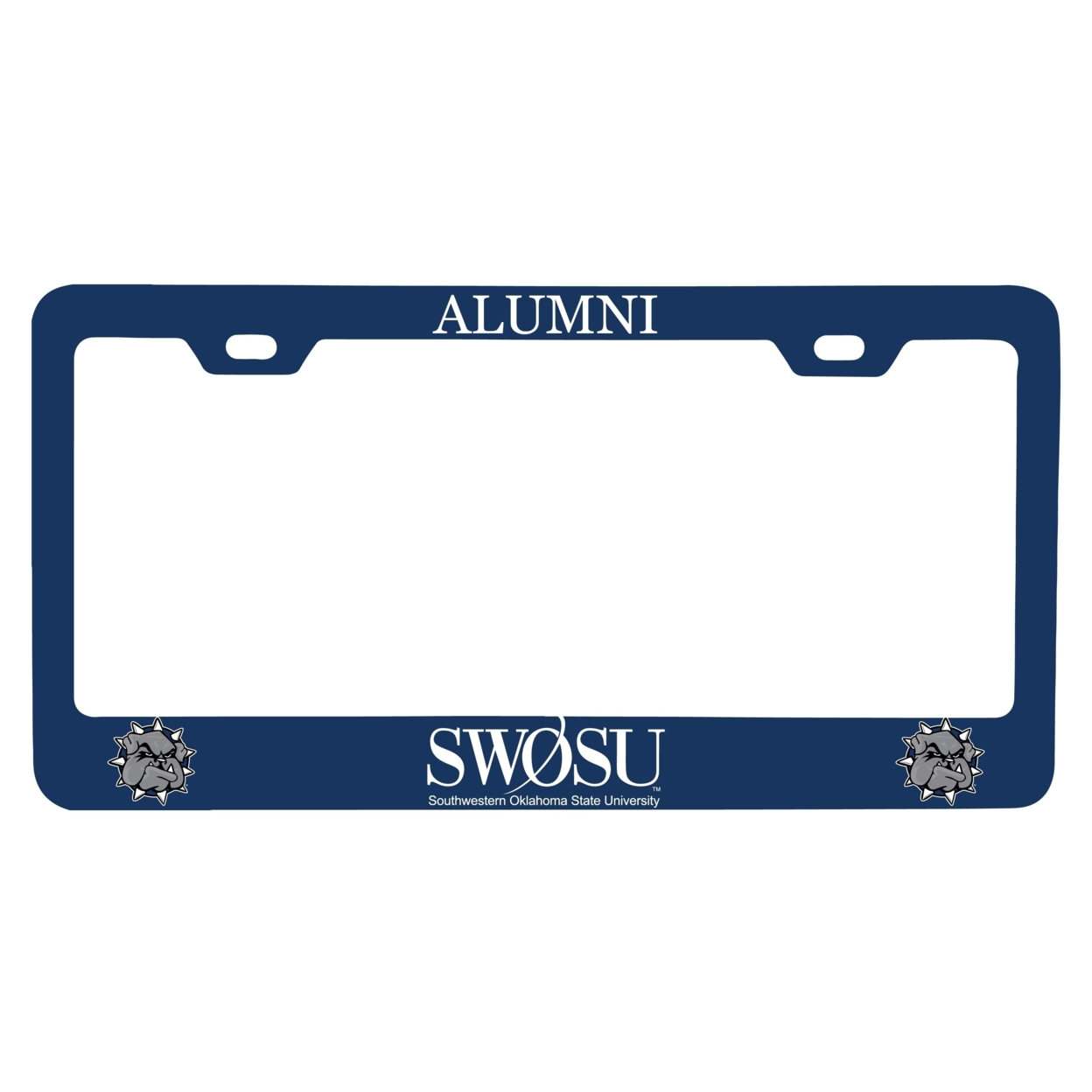 Southwestern Oklahoma State University Alumni License Plate Frame