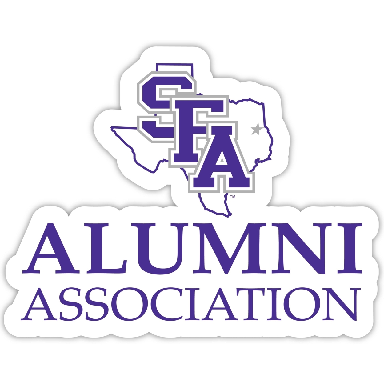 Stephen F. Austin State University Alumni 4 Sticker