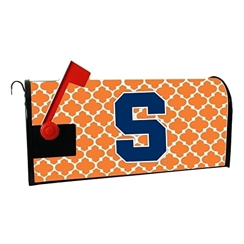Syracuse Orange Mailbox Cover-Syracuse University Magnetic Mail Box Cover-Moroccan Design