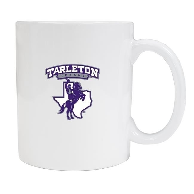 Tarleton State University White Ceramic Mug 2-Pack (White).
