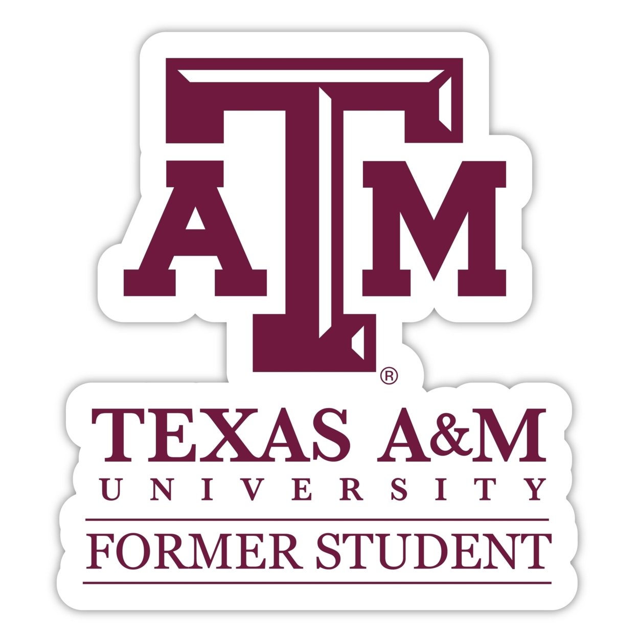Texas A&M Aggies Alumni 4 Sticker