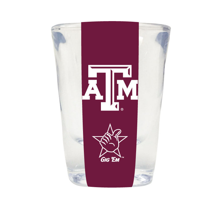 Texas A&M Aggies Round Shot Glass