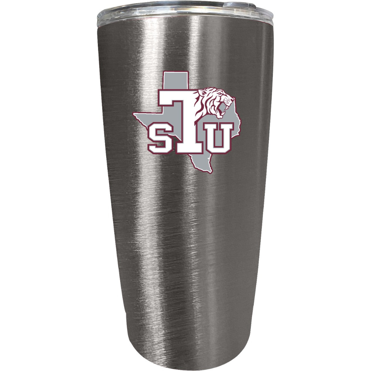 Texas Southern University 16 Oz Insulated Stainless Steel Tumbler Colorless