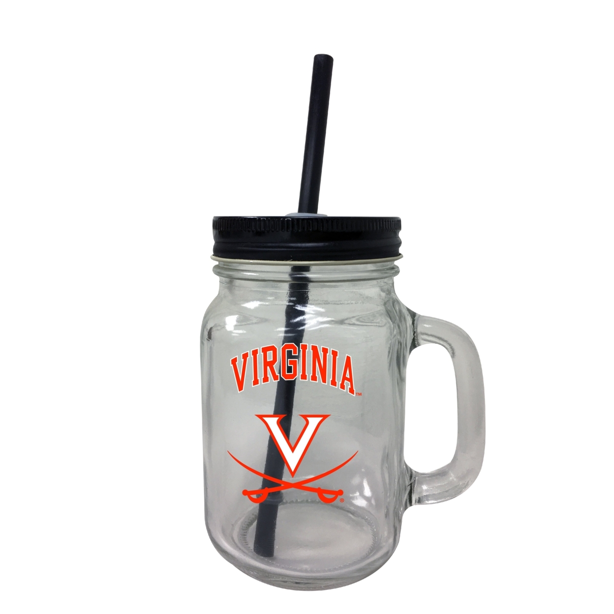 University Of Virginia Cavaliers Mason Jar Glass 2-Pack
