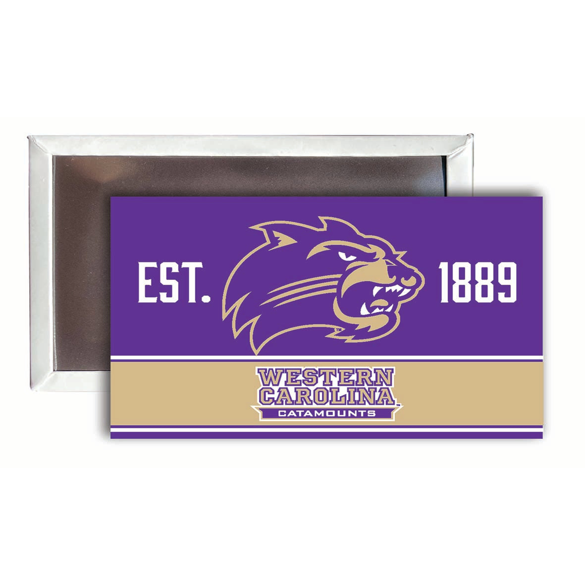 Western Carolina University 2x3-Inch Fridge Magnet 4-Pack