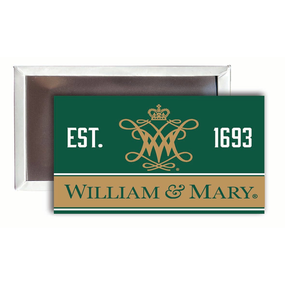 William And Mary 2x3-Inch Fridge Magnet 4-Pack