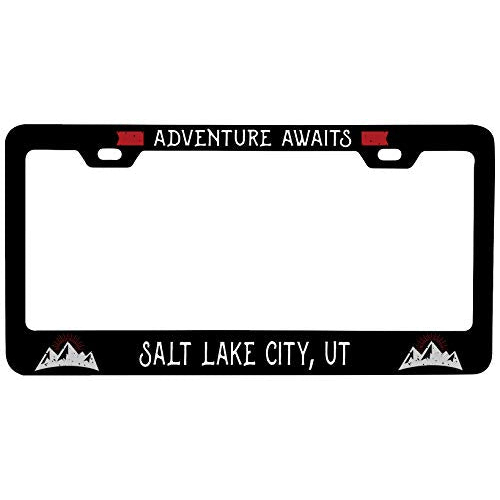 R And R Imports Salt Lake City Utah Vanity Metal License Plate Frame