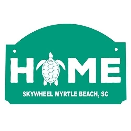 R And R Imports Skywheel Myrtle Beach South Carolina Souvenir Wood Sign With String