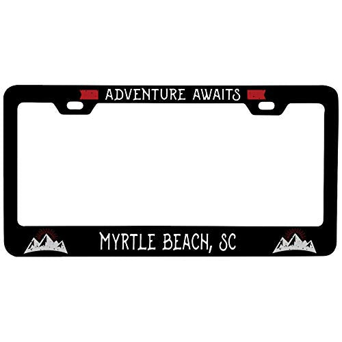 R And R Imports Myrtle Beach South Carolina Vanity Metal License Plate Frame
