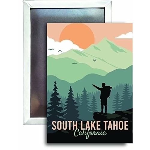R And R Imports South Lake Tahoe California Refrigerator Magnet 2.5X3.5 Approximately Hike Destination