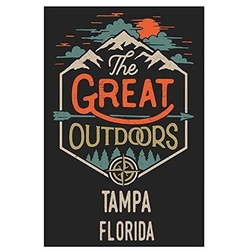 Tampa Florida Souvenir 2x3-Inch Fridge Magnet The Great Outdoors