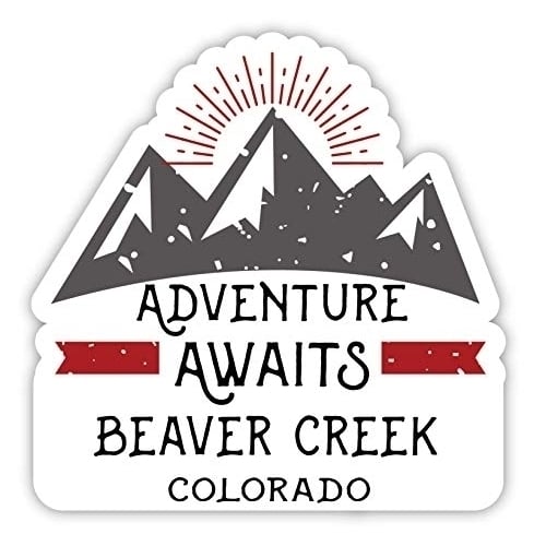 Beaver Creek Colorado Souvenir 2-Inch Vinyl Decal Sticker Adventure Awaits Design