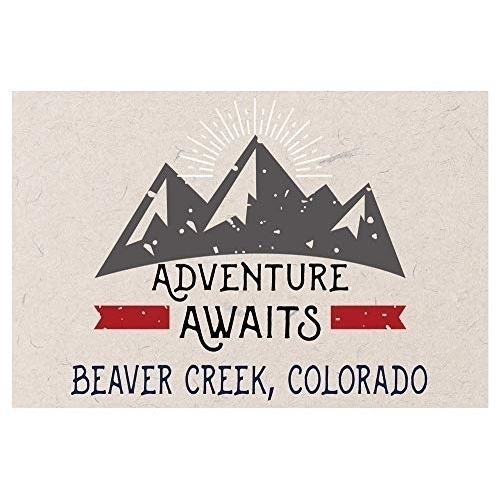 Beaver Creek Colorado Souvenir 2x3 Inch Fridge Magnet Adventure Awaits Design