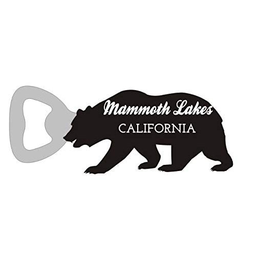 Mammoth Lakes California Camping Souvenir Bear Bottle Opener