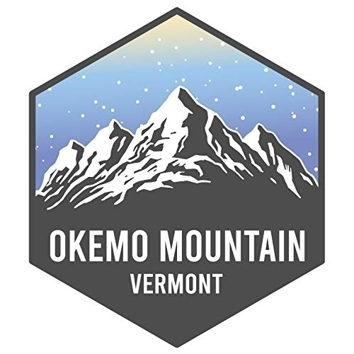Okemo Mountain Vermont Ski Adventures Souvenir 4 Inch Vinyl Decal Sticker 4-Pack