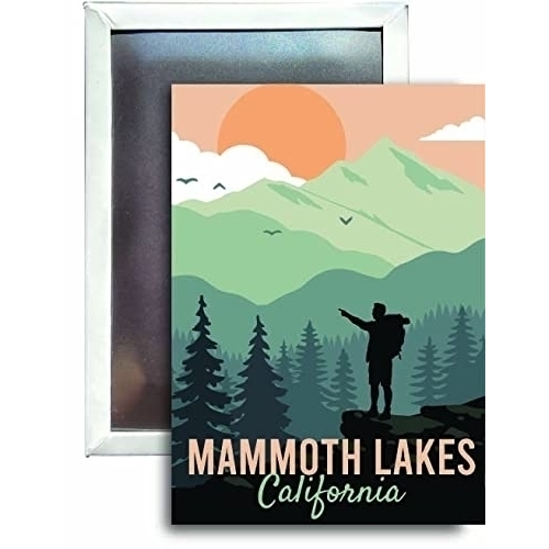 R And R Imports Mammoth Lakes California Refrigerator Magnet 2.5X3.5 Approximately Hike Destination
