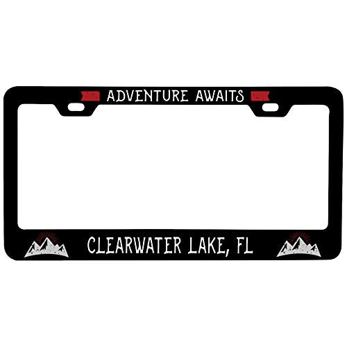 R And R Imports Clearwater Lake Florida Vanity Metal License Plate Frame