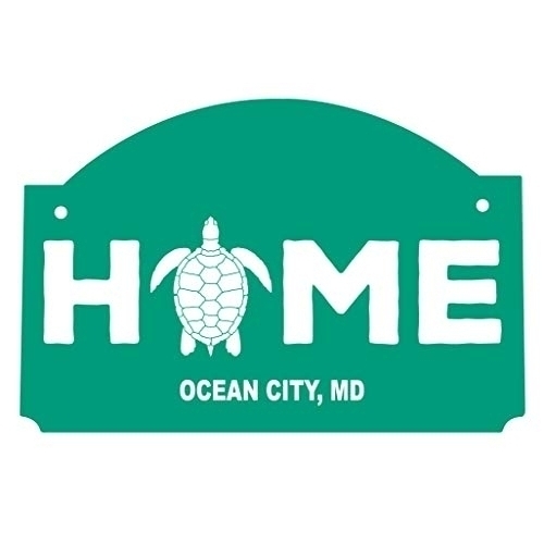 R And R Imports Ocean City Maryland Souvenir Wood Sign With String