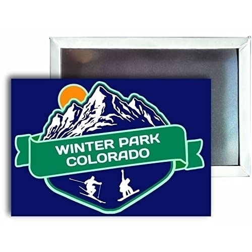 Winter Park Colorado Ski Snowboard Winter Adventures 2.5X3.5 Refrigerator Magnet