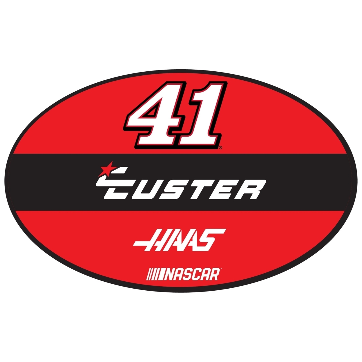 Cole Custer #41 NASCAR Oval Magnet NEW FOR 2020