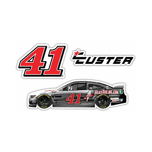 Cole Custer NASCAR #41 3 Pack Laser Cut Decal