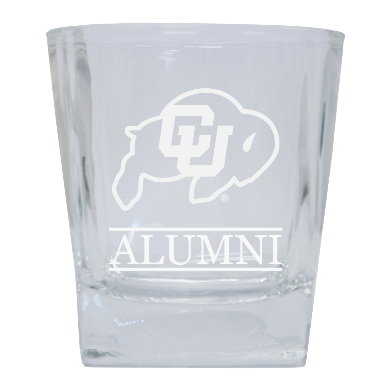 Colorado Buffaloes Etched Alumni 5 Oz Shooter Glass Tumbler 2-Pack