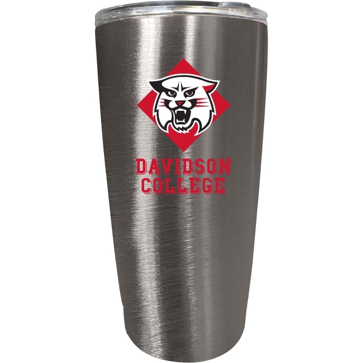 Davidson College 16 Oz Insulated Stainless Steel Tumbler Colorless