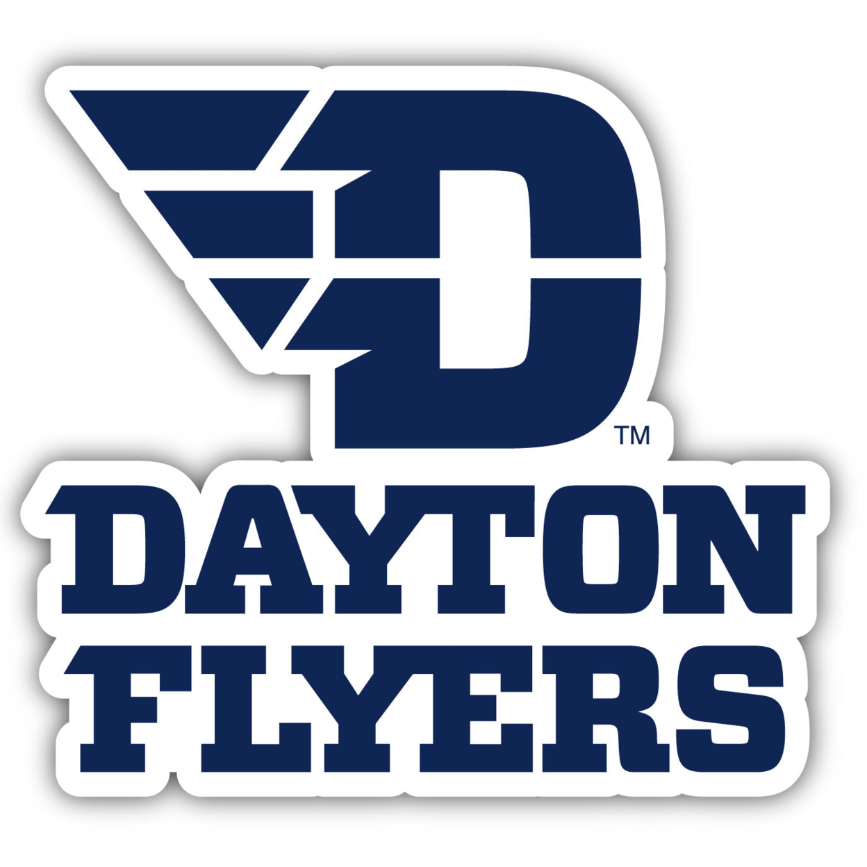 Dayton Flyers 4 Inch Vinyl Decal Sticker