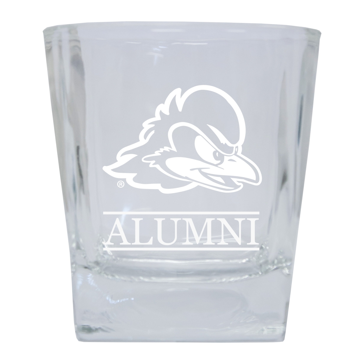Delaware Blue Hens 8 Oz Etched Alumni Glass Tumbler 2-Pack