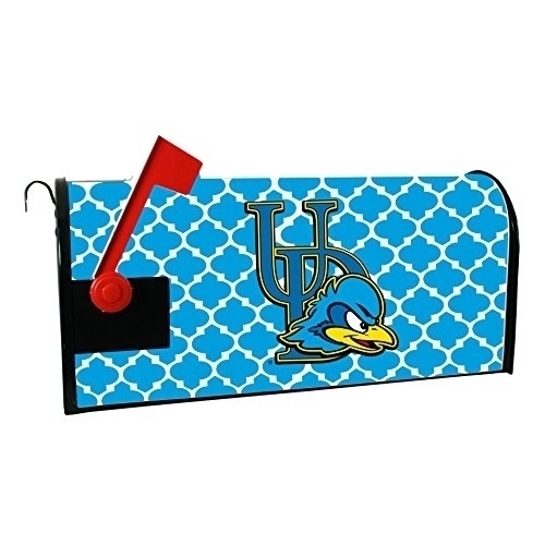 Delaware Blue HENS Mailbox Cover-University Of Delaware Magnetic Mail Box Cover-Moroccan Design