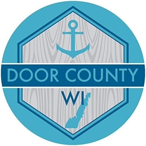 Door County Wisconsin 4 Decal