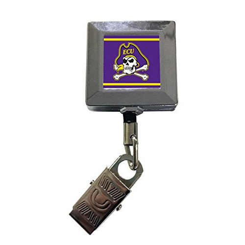 East Carolina Pirates 2-Pack Retractable Badge Holder