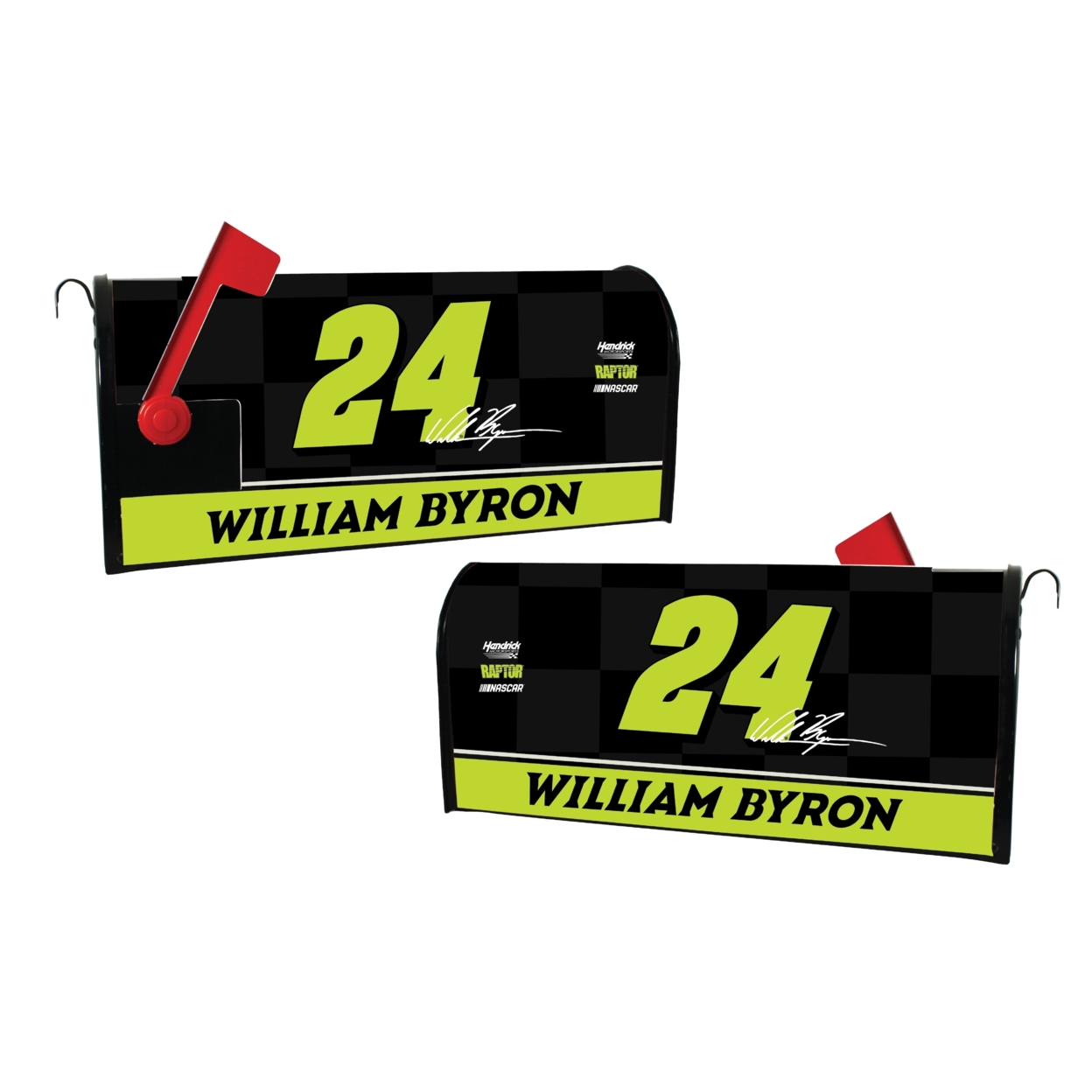 Nascar #24 William Byron Mailbox Cover Number Design New For 2022