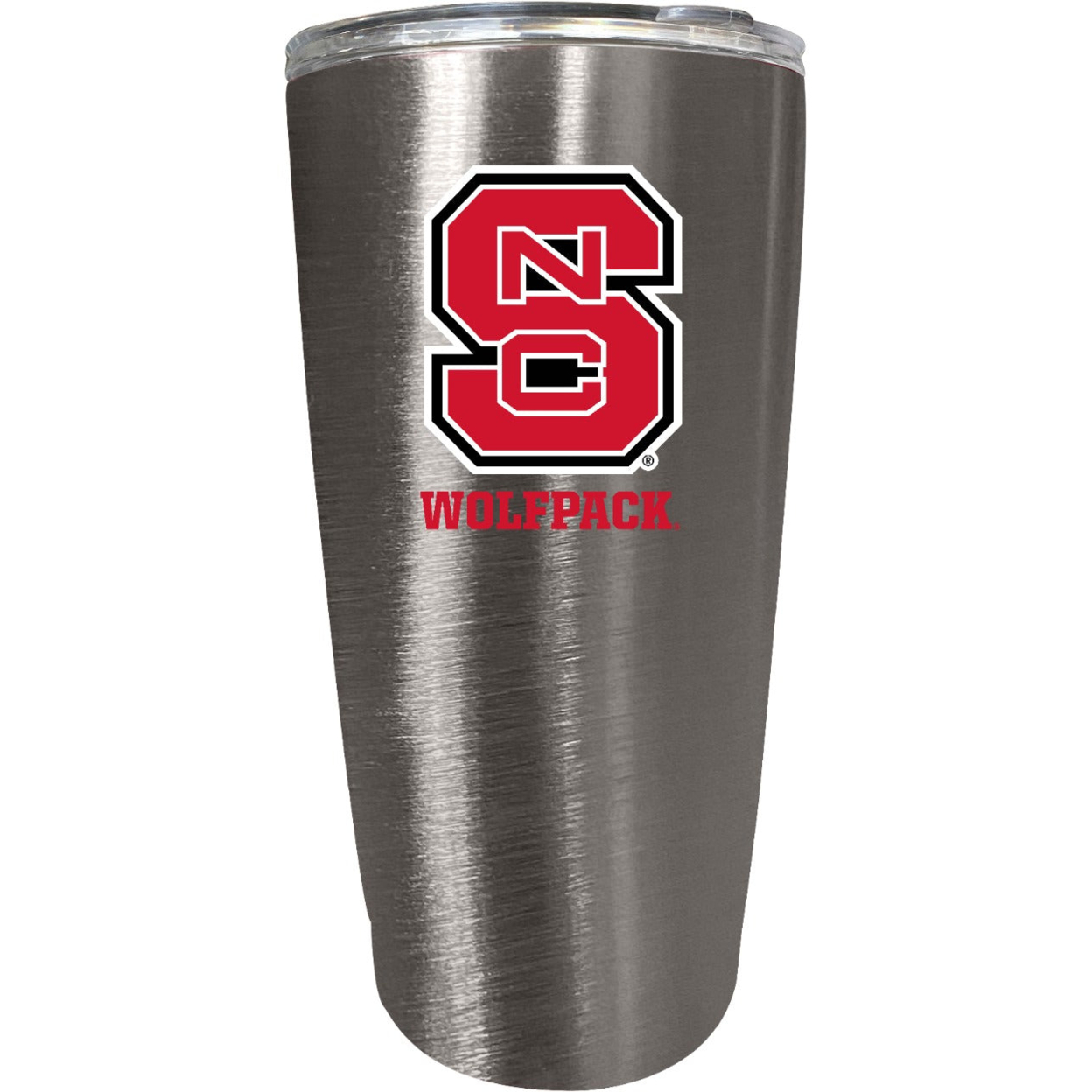 NC State Wolfpack 16 Oz Insulated Stainless Steel Tumbler Colorless