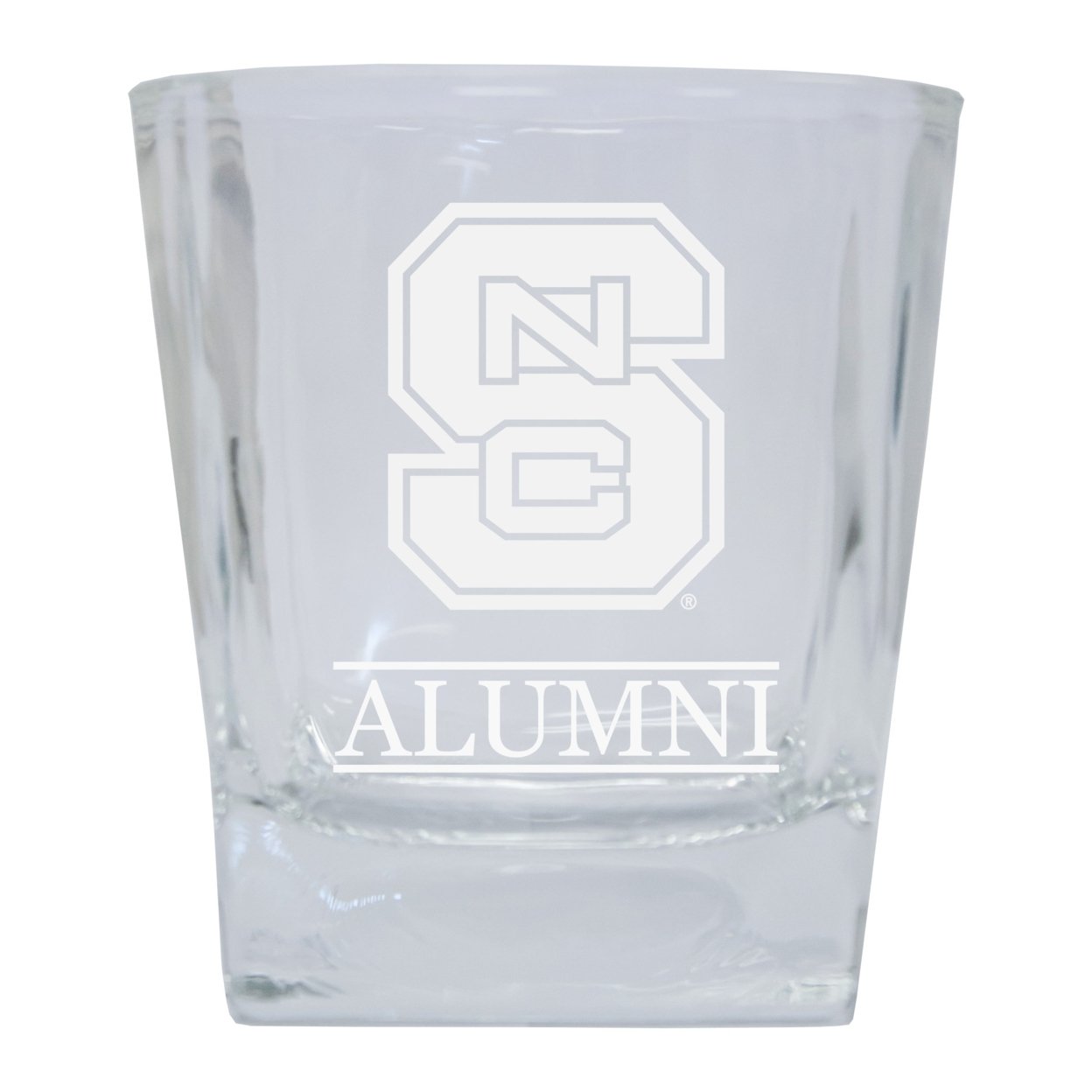 NC State Wolfpack Etched Alumni 5 Oz Shooter Glass Tumbler 2-Pack