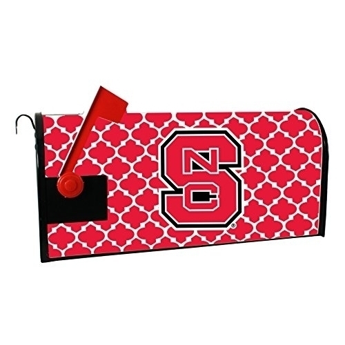 NC State Wolfpack Mailbox Cover-North Carolina State University Magnetic Mail Box Cover-Moroccan Design