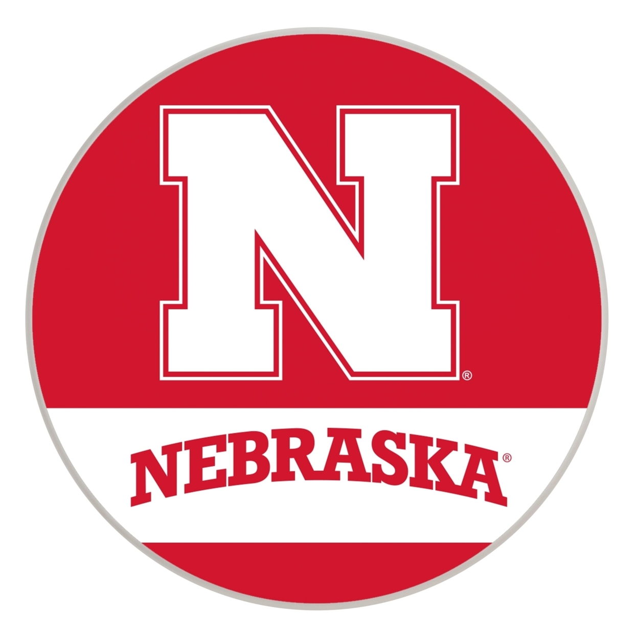 Nebraska Cornhuskers Paper Coaster 4 Pack
