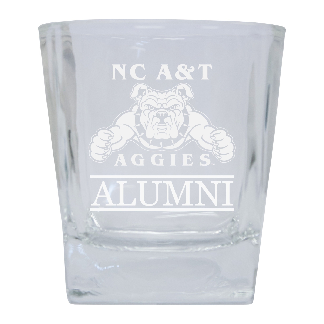 North Carolina A&T State Aggies Etched Alumni 5 Oz Shooter Glass Tumbler 2-Pack